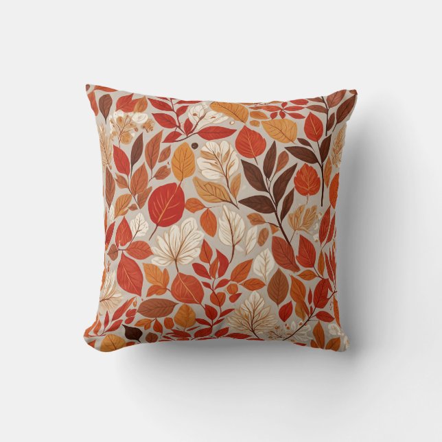 Coussin Tapisserie d'automne (Recto)