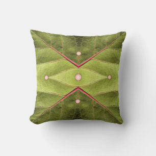 Coussin Tapisserie olive tuftée