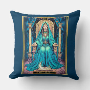 Coussin Tarot Art Nouveau, la Grande Prêtresse