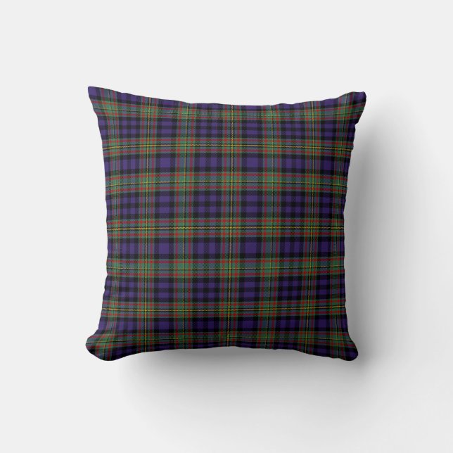 Coussin Tartan de MacLellan de clan (Recto)
