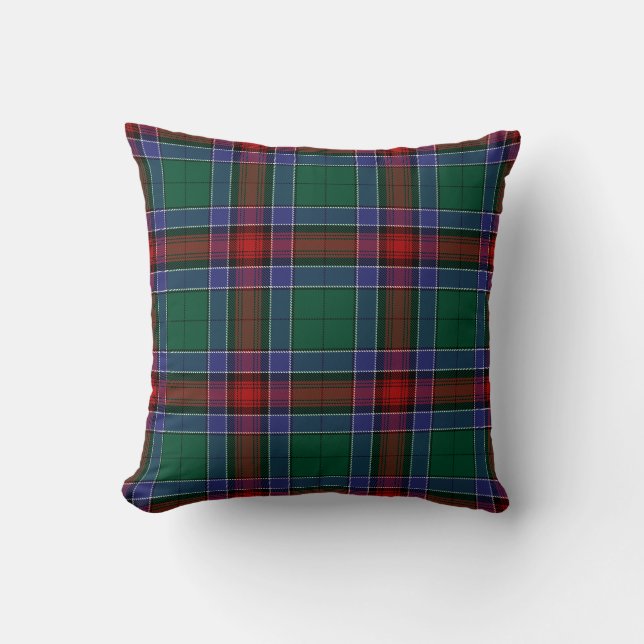 Coussin Tartan Plaid (Recto)