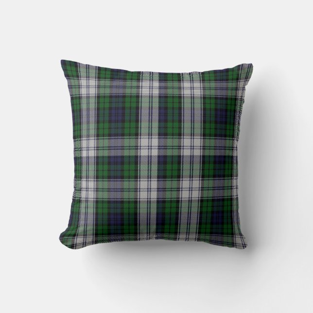 Coussin Tartan Plaid de la robe Black Watch (Recto)