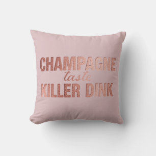 Coussin Taste de Champagne Tueur Dink Pickleball Rose Ro