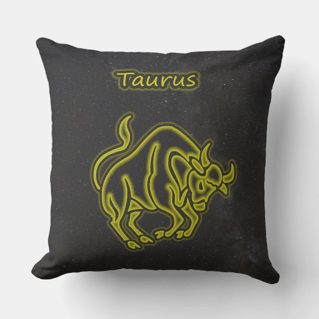 Coussin Taureau intelligent (Recto)