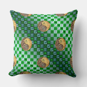 Coussin Taureau & Serpent de feu