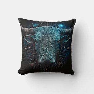 Coussin Taurus Zodiac Astrologique