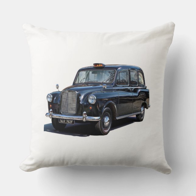 Coussin Taxi de Londres (Recto)