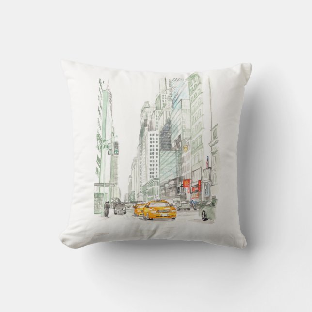 Coussin Taxi de New York (Recto)