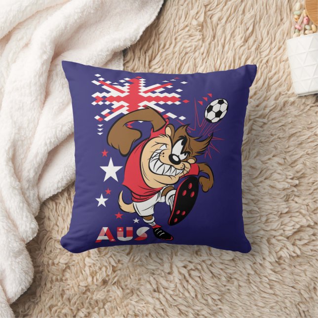 Coussin TAZ™ Team Australia Soccer Graphic (Couverture)