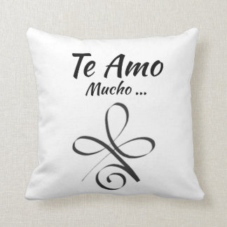 Coussin Te Amo Mucho (Coussin)