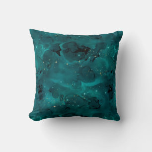 Coussin Teal Galaxy Series Design 2