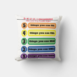 Coussin Technique de mise à la terre pour l'anxiété/le str