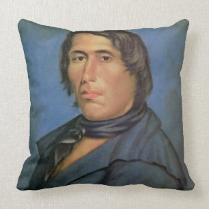 Coussin Tecumseh (1768-1813) (huile sur la toile)