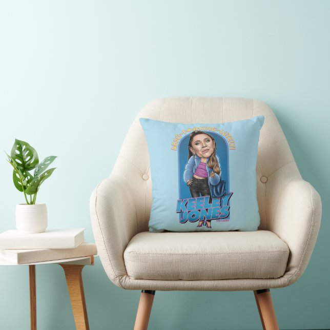 Coussin Ted Lasso | Keeley Jones Bobblehead (Chaise)