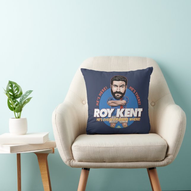Coussin Ted Lasso | Roy Kent Bobblehead (Chaise)