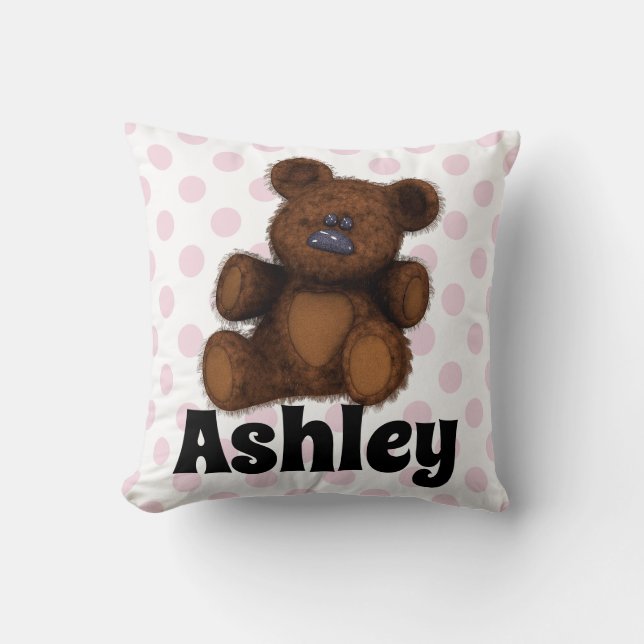Coussin Teddy Bear (Recto)