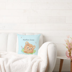 Coussin Teddy Bear Baby Boy Thème