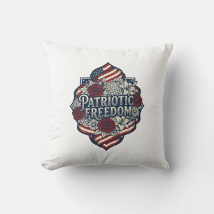 Coussin Tee-shirt graphique vectoriel de jardin de campagn