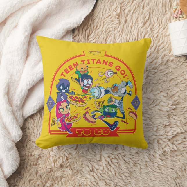 Coussin Teen Titans Go ! Aller (Couverture)