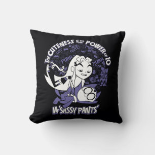 Coussin Teen Titans Go!   Starfire et Monsieur Pantalon Sa