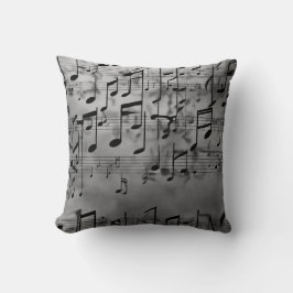 Coussin teintes harmonieuses : Mode inspirée de la musique