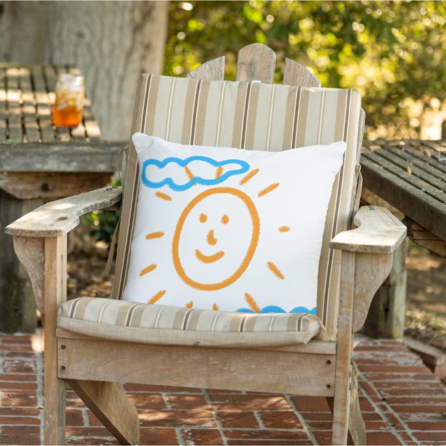 Coussin Télécharger un dessin d'art Transformer l'oeuvre p (Chaise)