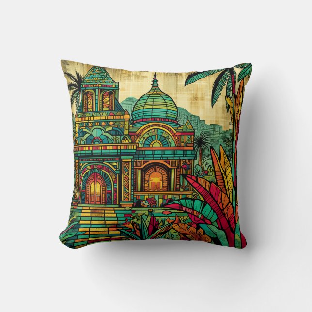 Coussin temple d'or (Recto)