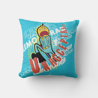 Coussin Temps d'aventure | Attaque au citron "INACCEPTABLE