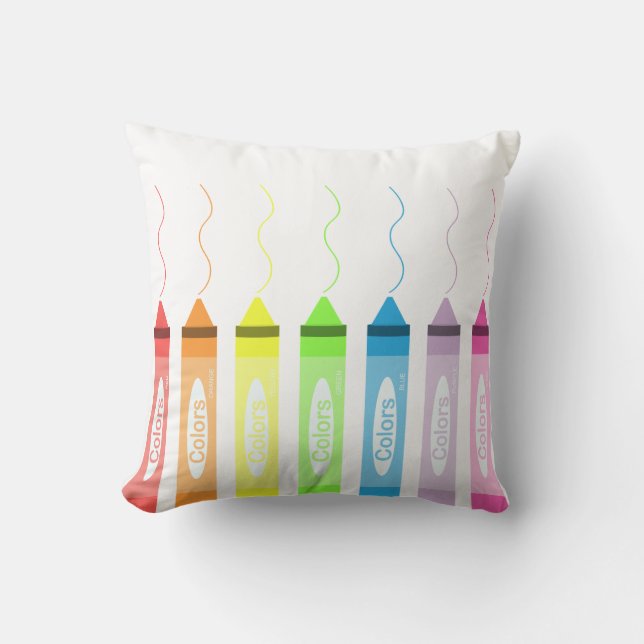 Coussin Temps de coloriage ! (Recto)