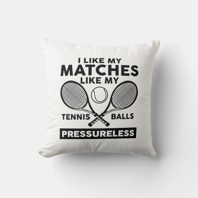 Coussin Tennis Balls Pressuet (Recto)