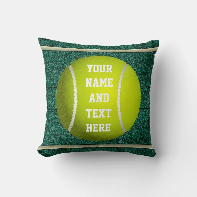 Coussin Tennis personnalisé (Recto)