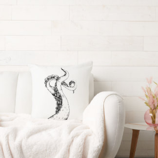 coussin tentacules de pieuvre