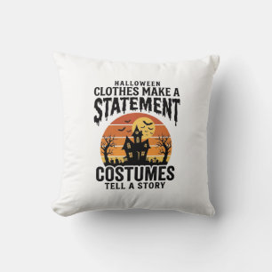 Coussin Tenue de déguisement Halloween Chemise vintage Des