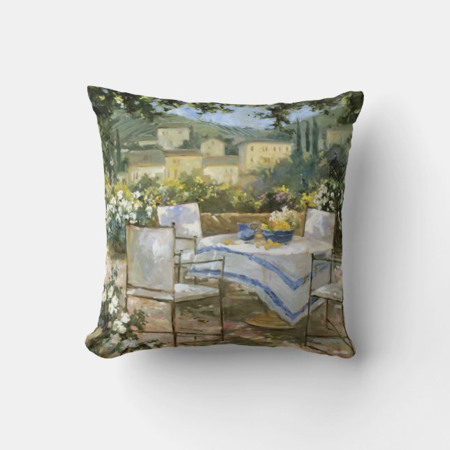 Coussin Terrasse de la Toscane (Recto)
