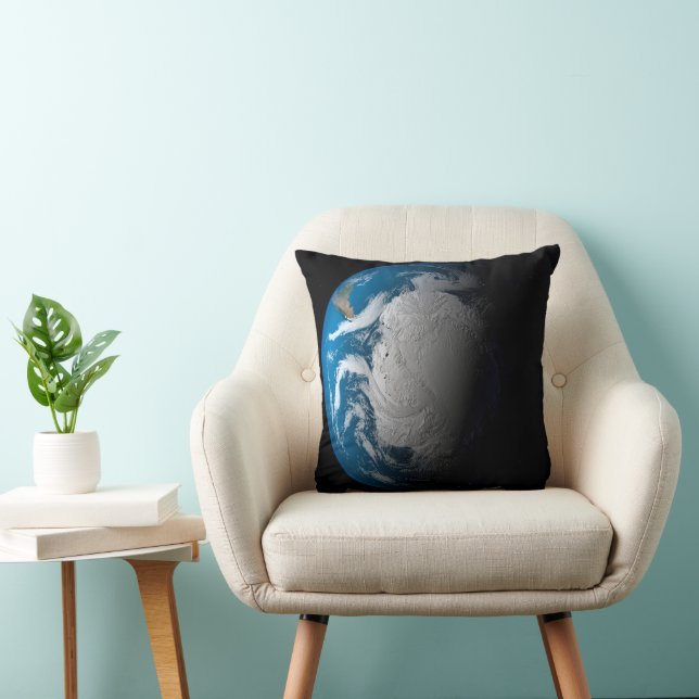 Coussin Terre Pleine Montrant Des Nuages Simulés Sur L'Ant (Chaise)