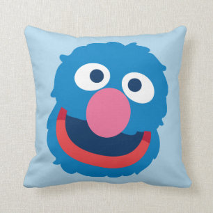 Coussin Tête de Grover