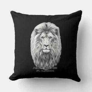 Coussin Tête de lion