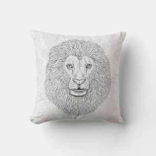 Coussin Tête de lion
