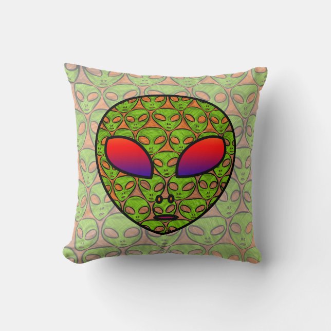 COUSSIN TÊTE ÉTRANGÈRE (Recto)