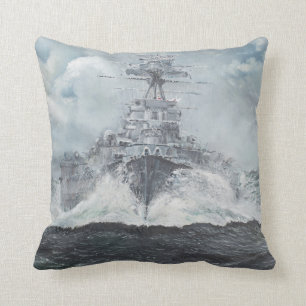 Coussin Têtes de capot pour Bismarck 23rdMay 1941. 2014