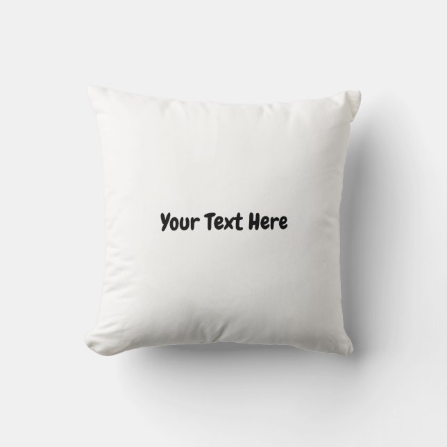 Coussin Texte personnalisé (Recto)
