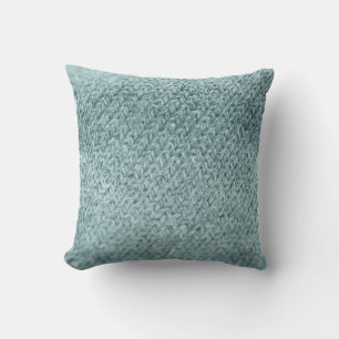 Coussin Texture à noeuds verts : Arrière - plan tendance