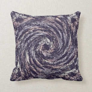 Coussin Texture abstraite de remous