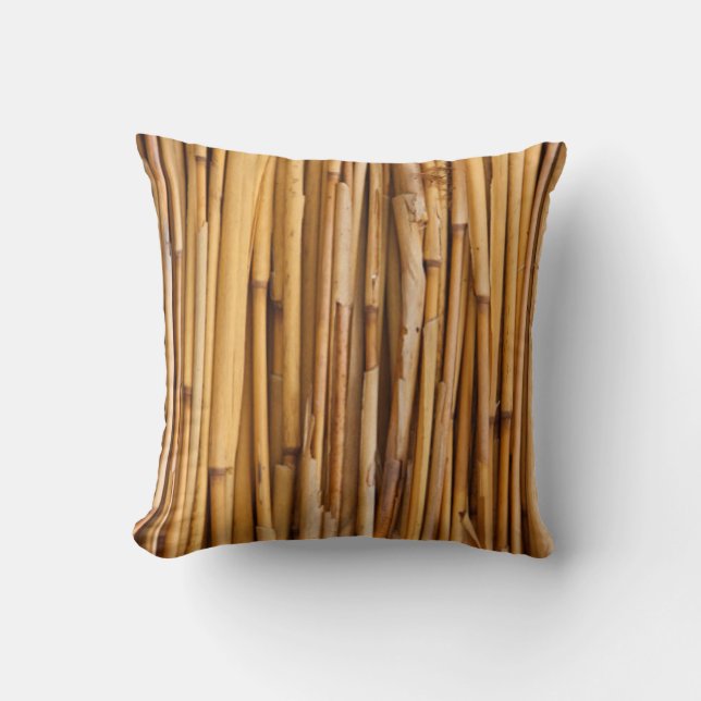 Coussin Texture bambou (Recto)