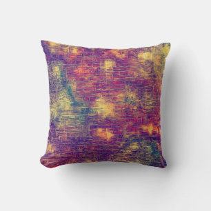 Coussin Texture créative vintage de surface, gros plan