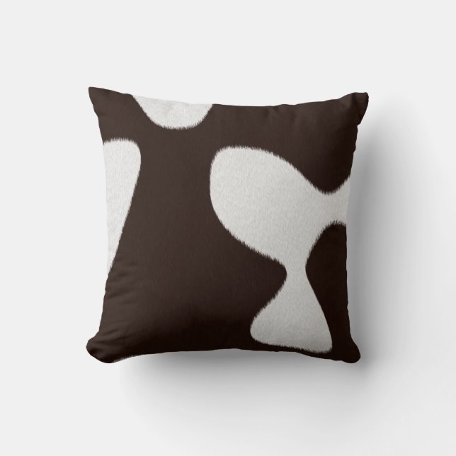 Coussin Texture de la peau de vache (Recto)