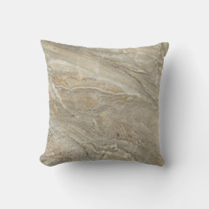 Coussin texture de pierre Brown