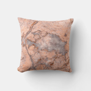 Coussin Texture de pierre de marbre tendance et cool