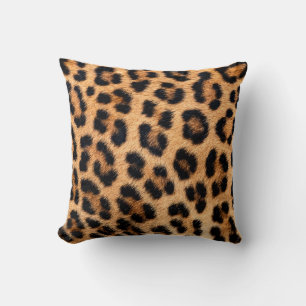 Coussin Texture d'impression de Cheetah