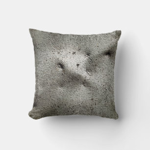 Coussin Texture métallique avec rayures et craquelures abs